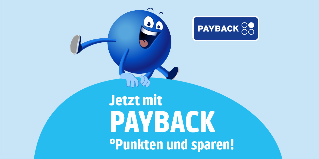 2025 gibt’s bei aktiv & irma Payback!